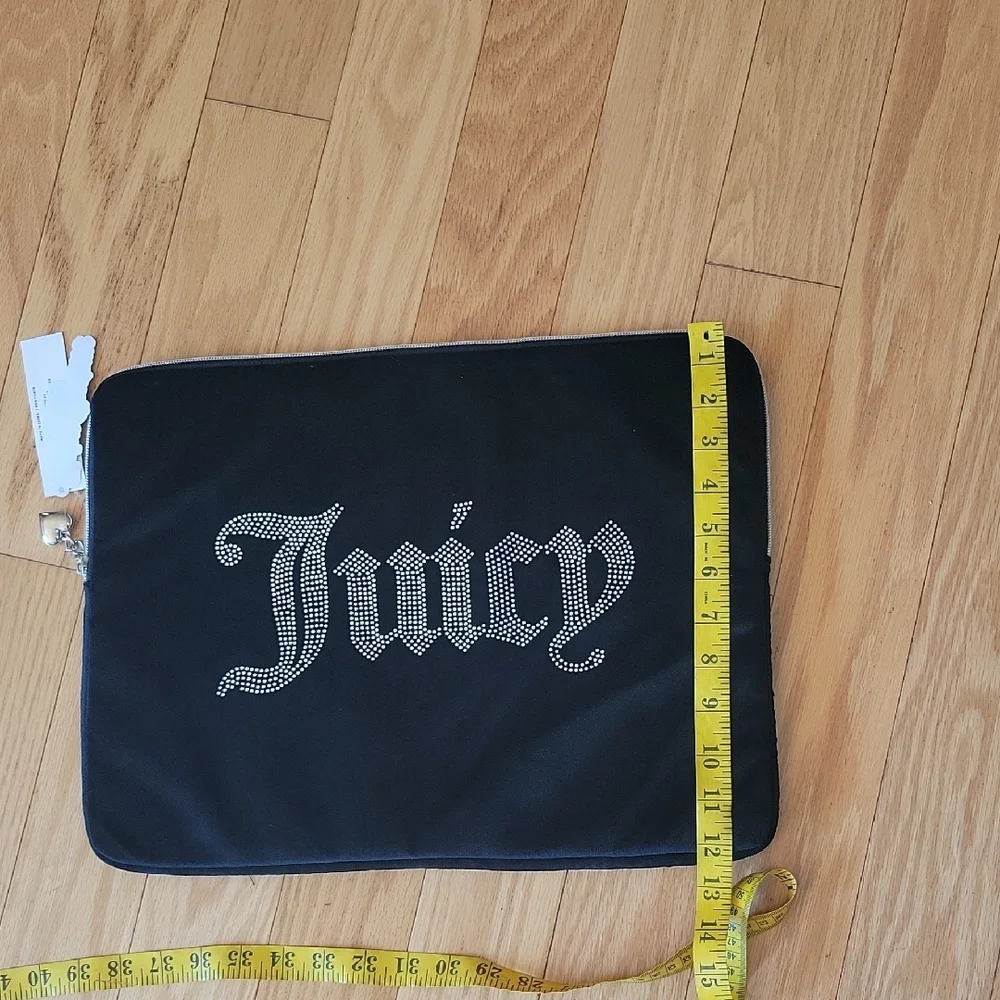 Juicy Couture Black Rhinestone Laptop Case X Urban Outfitters